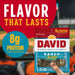 DAVID Roasted and Salted Jumbo Sunflower Seeds, Ranch Flavor, 5.25 Ounce DAVID Seeds 