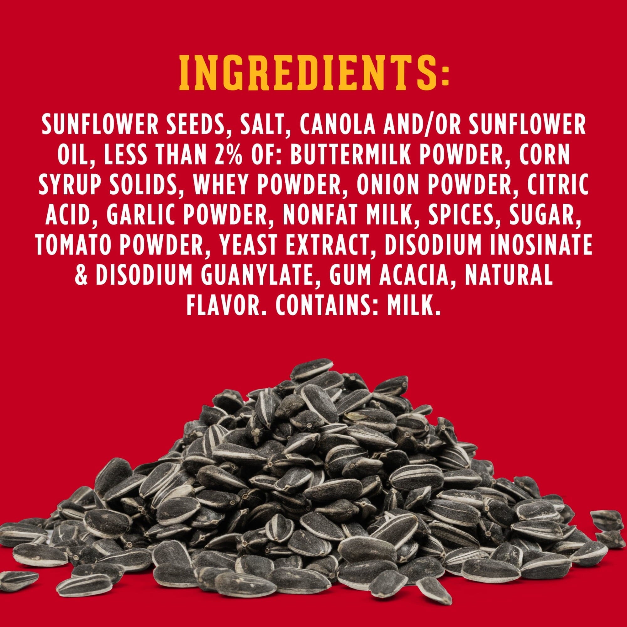 DAVID Roasted and Salted Jumbo Sunflower Seeds, Ranch Flavor, 5.25 Ounce DAVID Seeds 