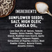 DAVID Seeds Keto Friendly Jalapeno Flavored Salted and Roasted Jumbo Sunflower Seeds, 5.25 Ounce, Pack of 12 DAVID Seeds 