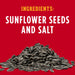 DAVID Seeds Reduced Sodium Salted and Roasted Jumbo Sunflower Seeds, Keto Friendly Snack, 5.25 Ounce, Case of 12 DAVID 