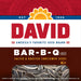 DAVID SEEDS Roasted and Salted Bar-B-Q Sunflower Seeds, 1.625 oz, 12 Pack BBQ DAVID Seeds 