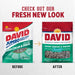 DAVID Sour Cream & Onion Jumbo Sunflower Seeds, Keto Friendly, 5.25 Ounce, Case of 12 DAVID 