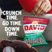 DAVID Sour Cream & Onion Jumbo Sunflower Seeds, Keto Friendly, 5.25 Ounce DAVID 