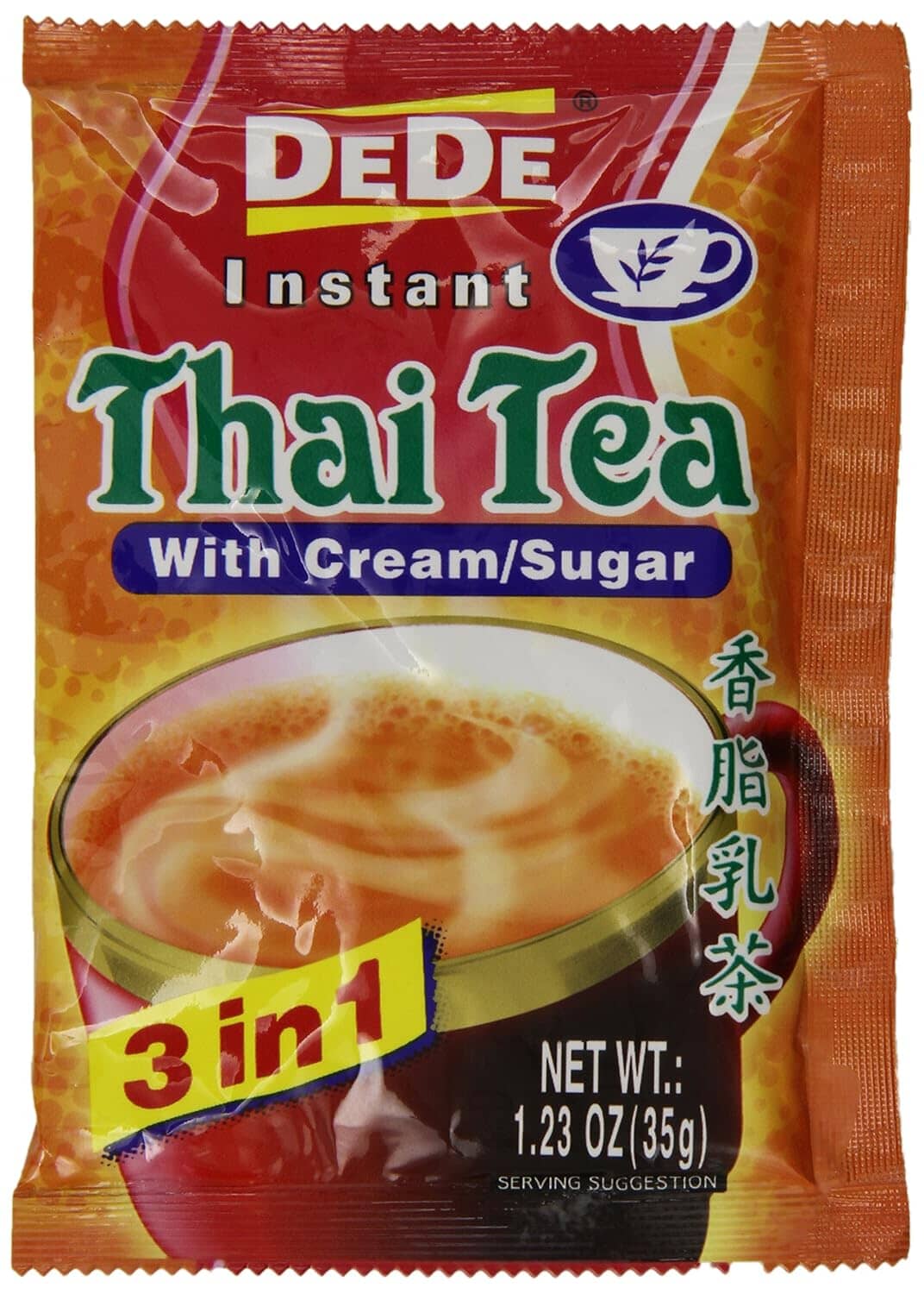 De De Instant Thai Tea with Cream and Sugar — Snackathon Foods