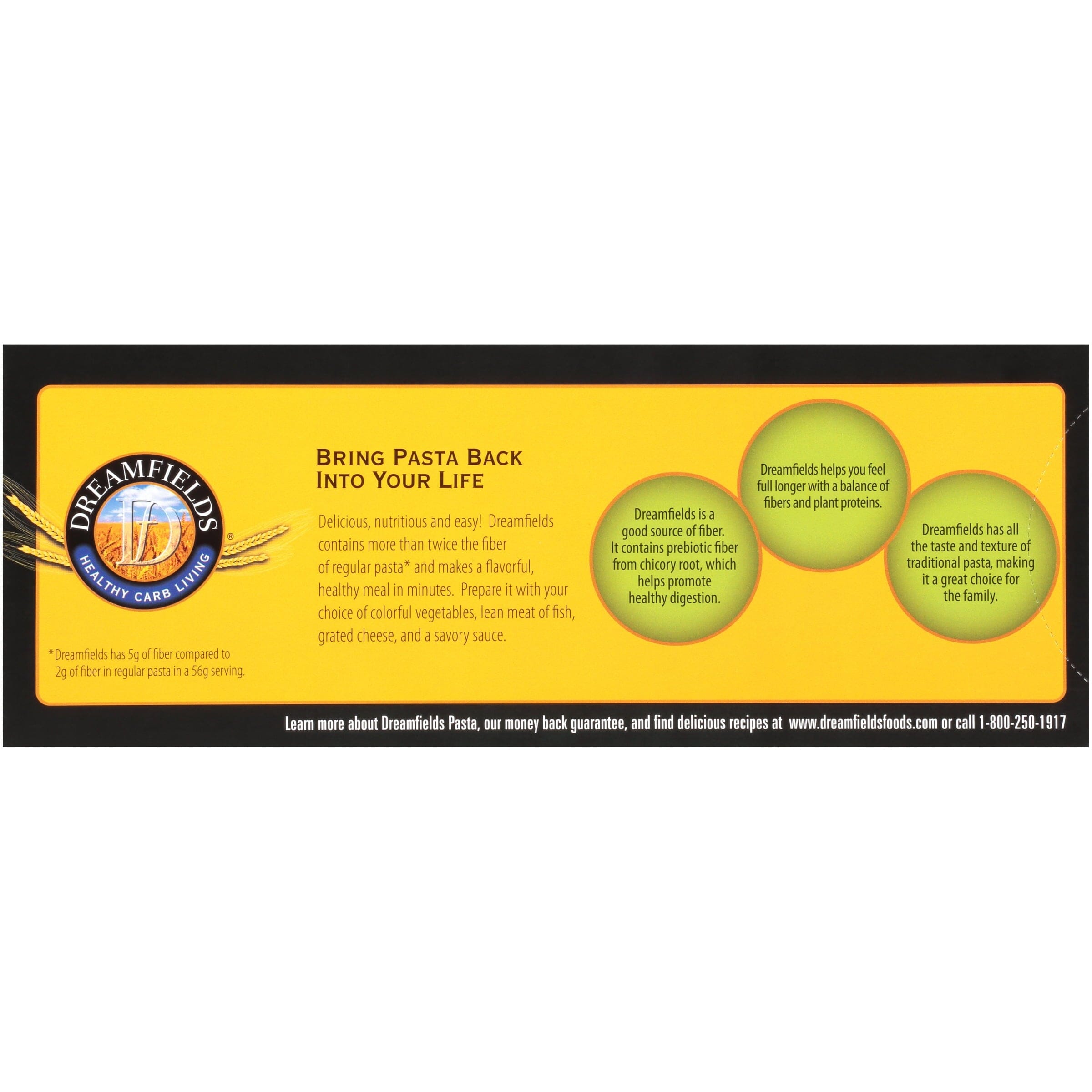 Dreamfields® Healthy Carb Living Lasagna Pasta 13.25 oz. Box Dreamfields 
