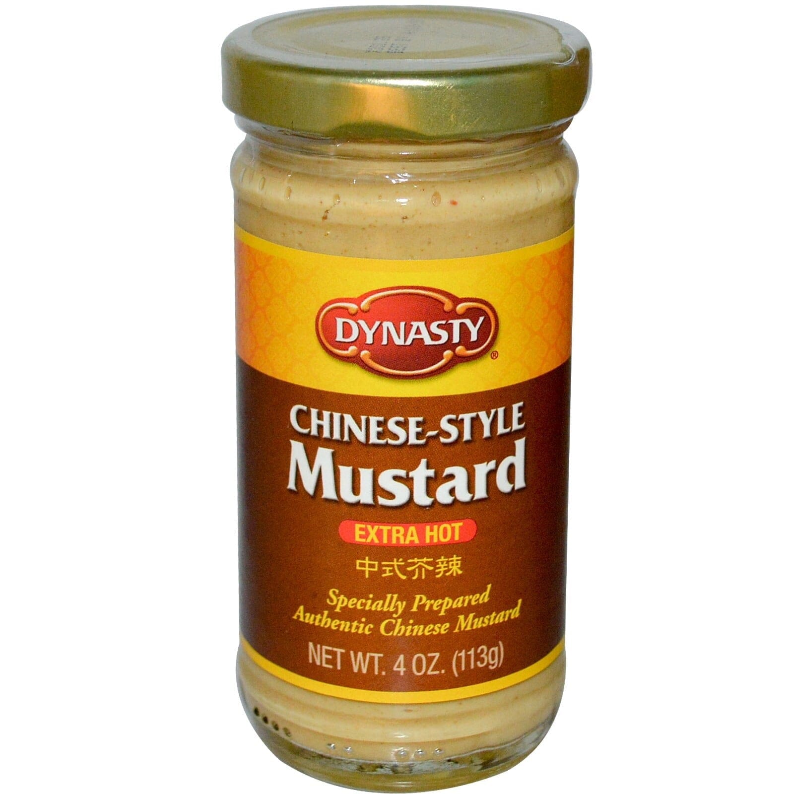 Dynasty Chinese Style Mustard, Extra Hot, 4 Oz Dynasty 