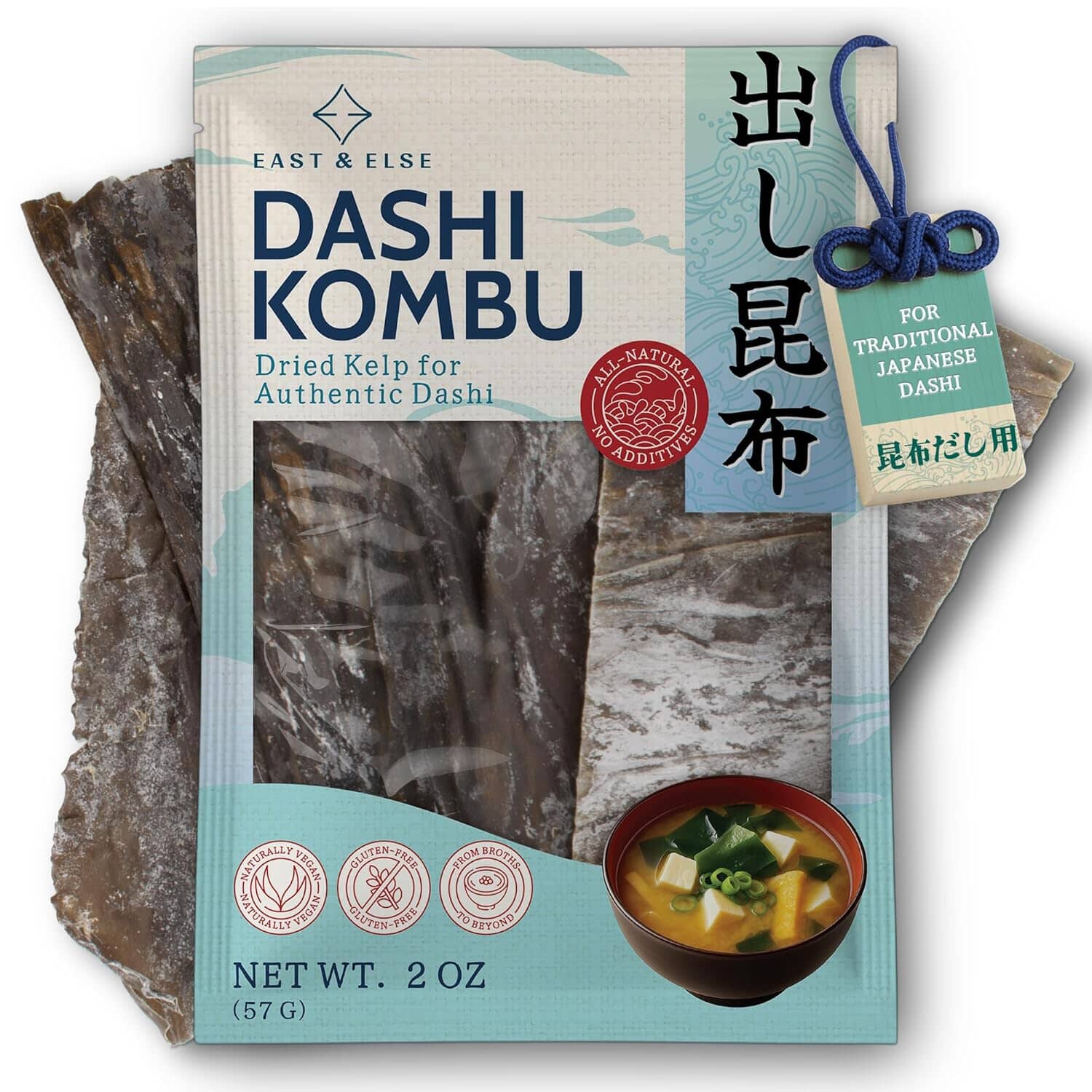 East and Else Dashi Kombu East and Else 2 Ounce 