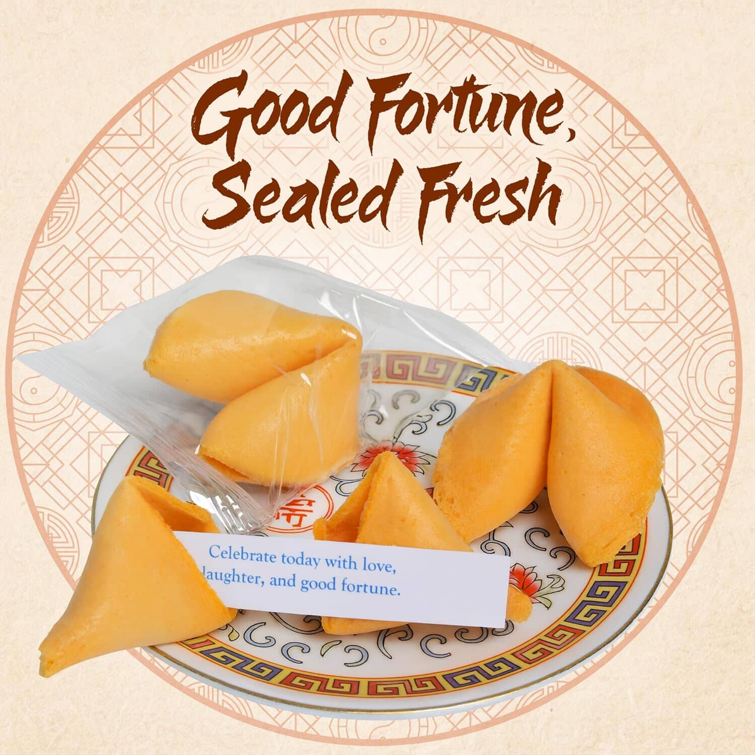 East and Else Fortune Cookies, Vanilla Flavor East and Else 