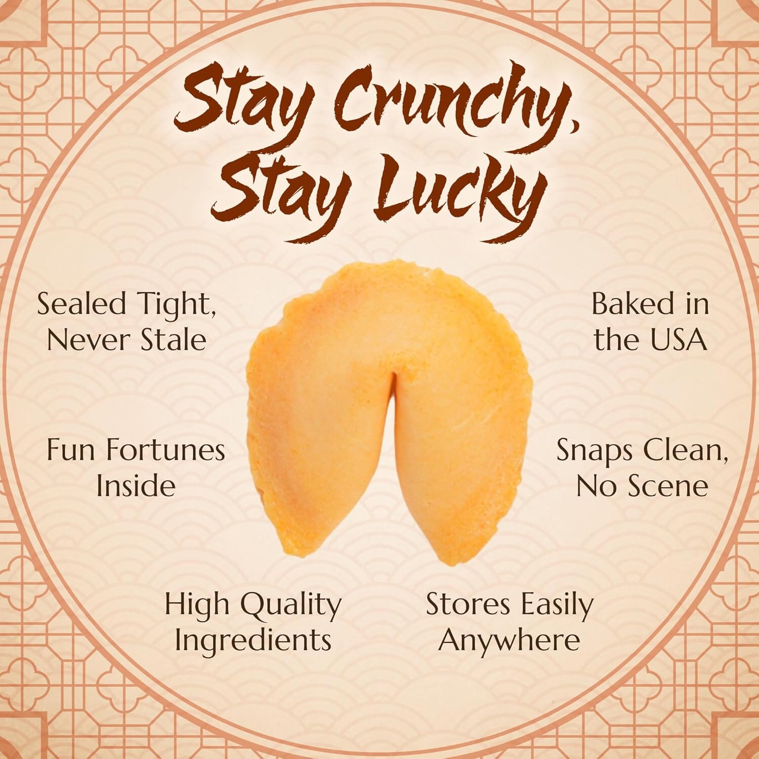 East and Else Fortune Cookies, Vanilla Flavor East and Else 