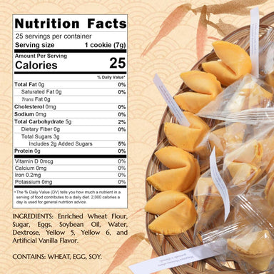 East and Else Fortune Cookies, Vanilla Flavor East and Else 