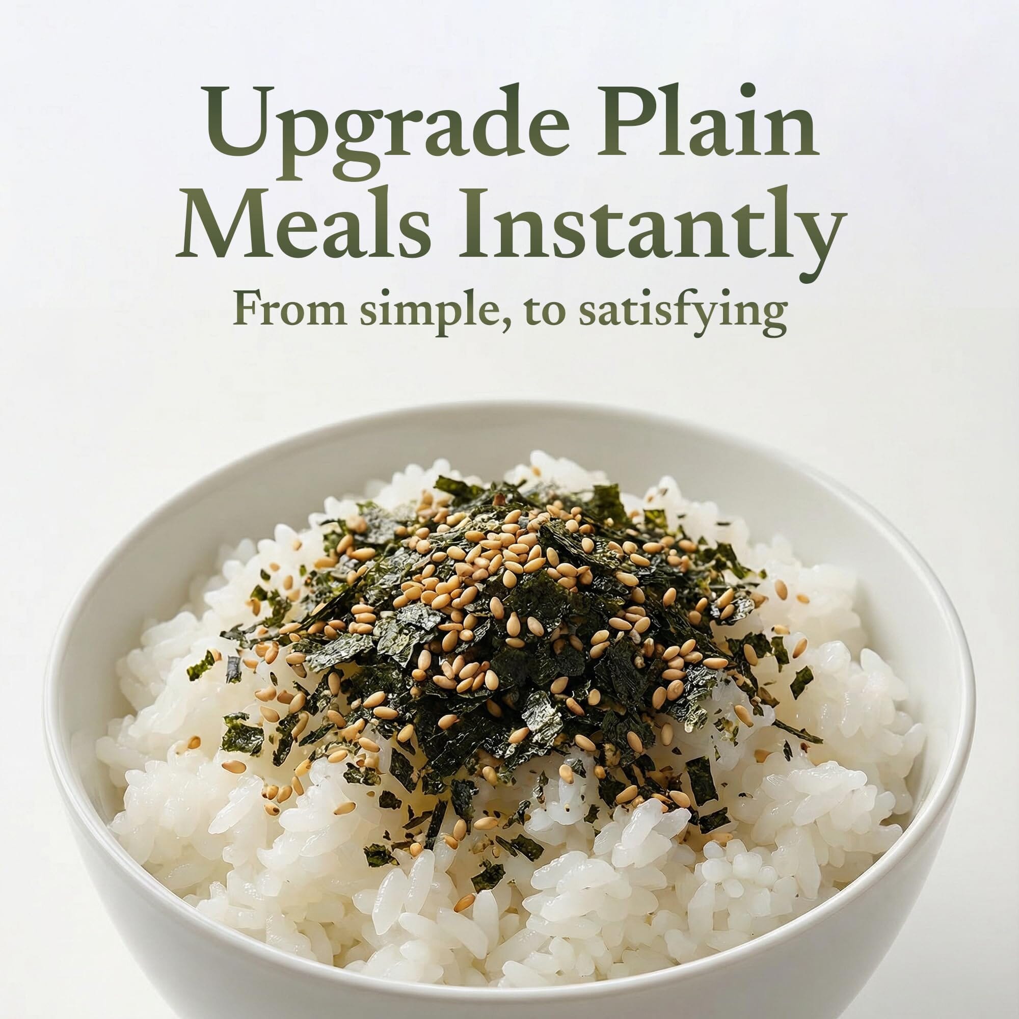 East and Else Nori Fumi Furikake, 1.1 lb (500g) Bulk Resealable Bag Snackathon Foods 