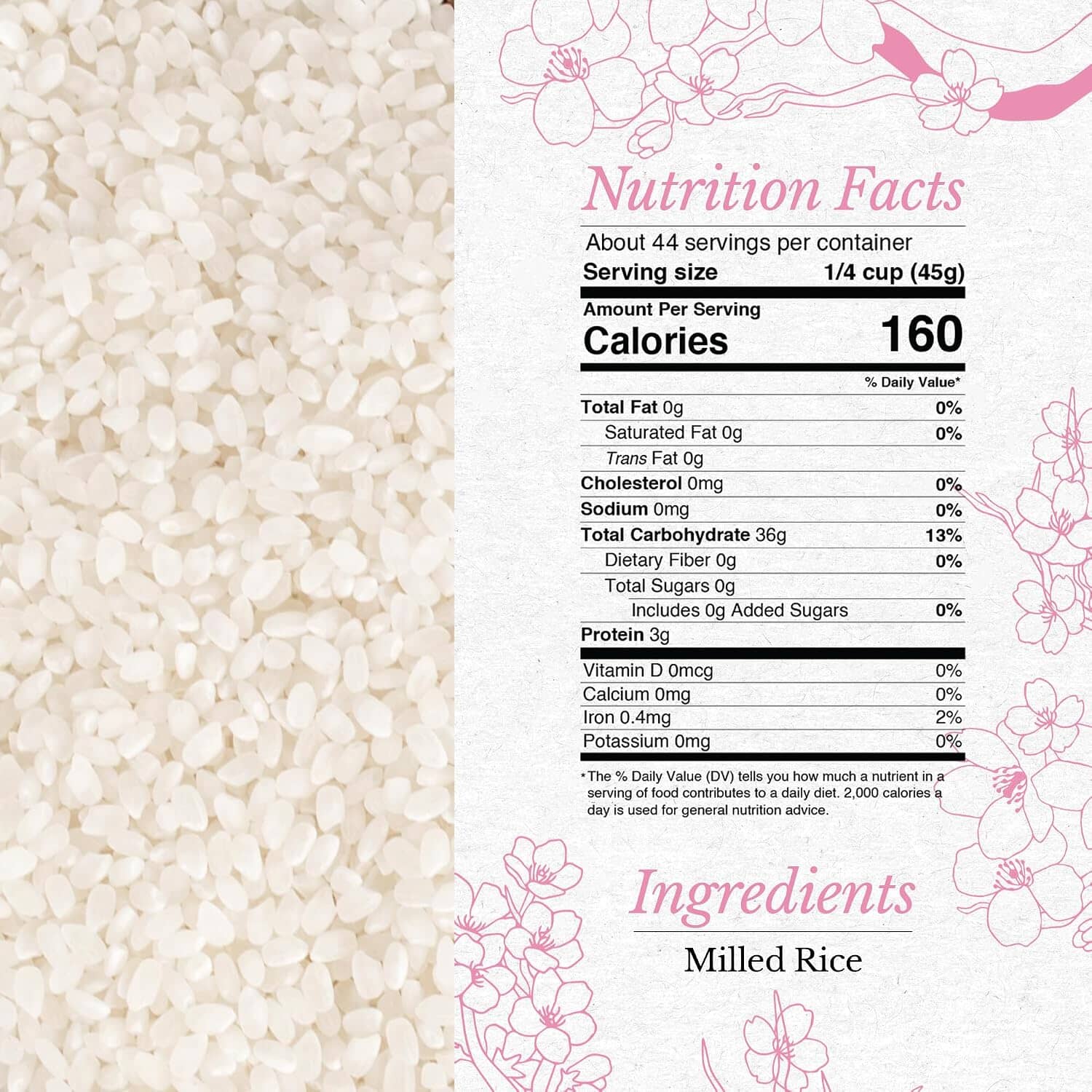 East & Else Japanese Sushi Rice, Koshihikari Ultra-Fancy Milled White Rice East and Else 
