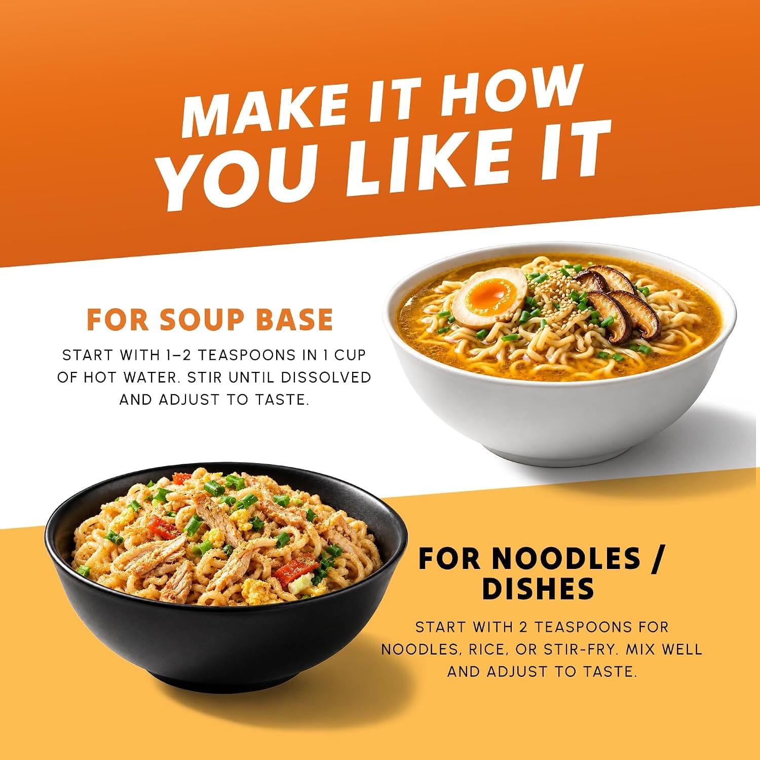 East & Else Korean Chicken Ramen Seasoning, Instant Soup Powder Only Snackathon 