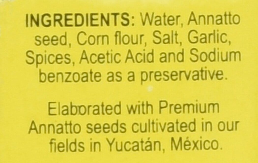 El Yucateco Achiote Red Paste, Authentic Mexican Annatto Seasoning, 3.5 Oz El Yucateco 