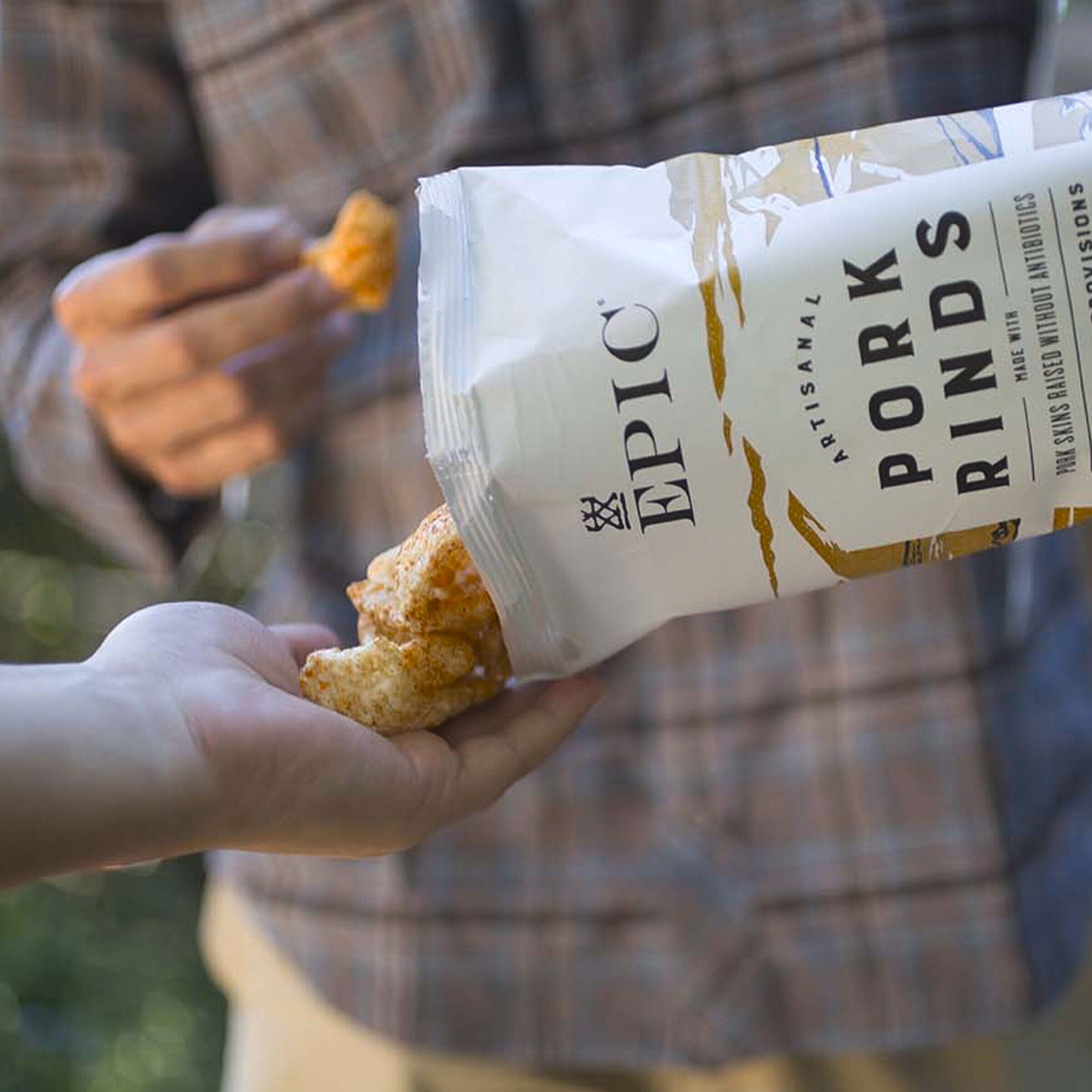 EPIC BBQ Pork Rinds Gluten Free, 2.5 Ounce EPIC Provisions 