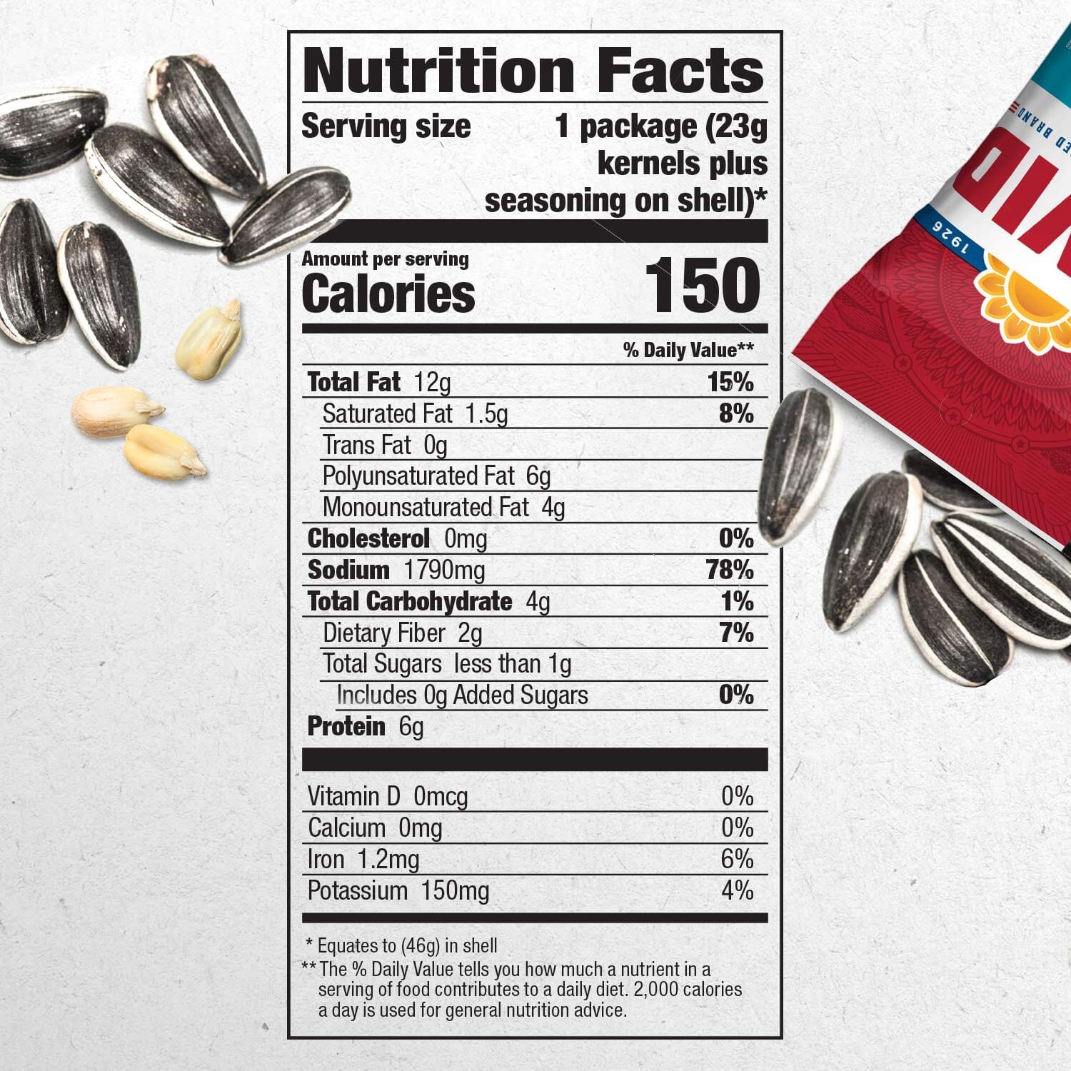 [EXPIRED] DAVID Sunflower Seeds Ranch, Pack of 12 DAVID Seeds 