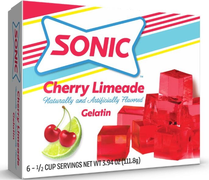 [EXPIRED] Sonic Gelatin Mix, Cherry Limeade, 3.94 Ounce Sonic 3.94 Ounce 