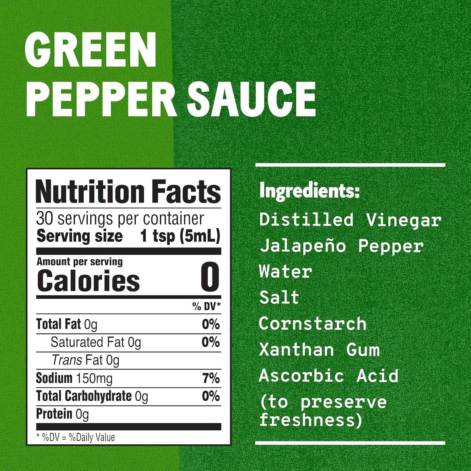 [EXPIRED] Tabasco Green Pepper Sauce, 2 Fluid Ounce Tabasco 