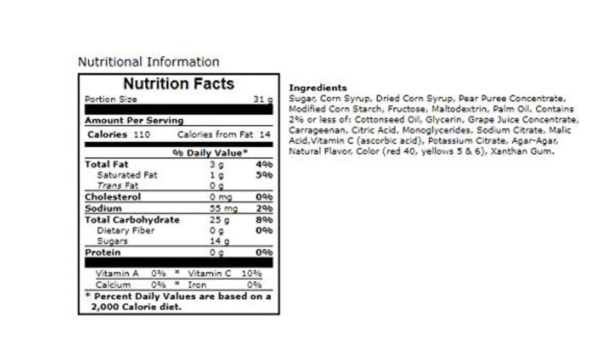 Fruit Gushers, Flavor Mixers, 4.25 Oz Gushers 
