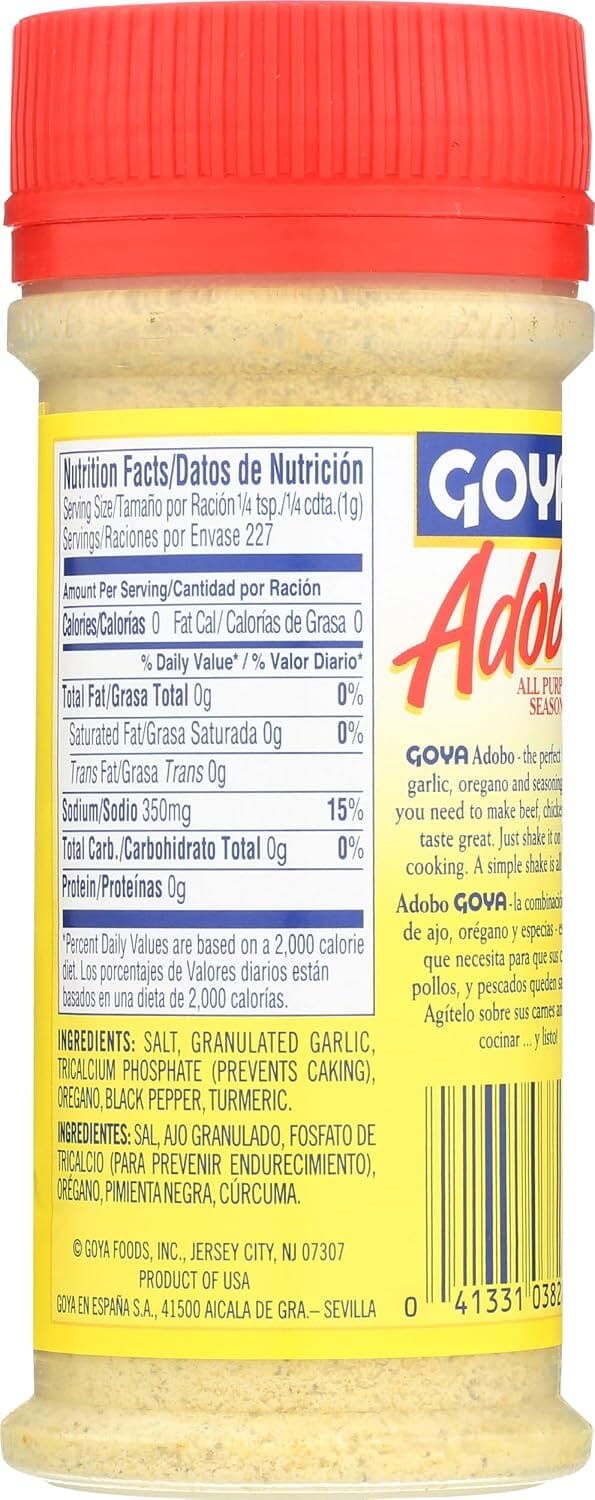 Goya Adobo All Purpose Seasoning, 8 Ounce GOYA 