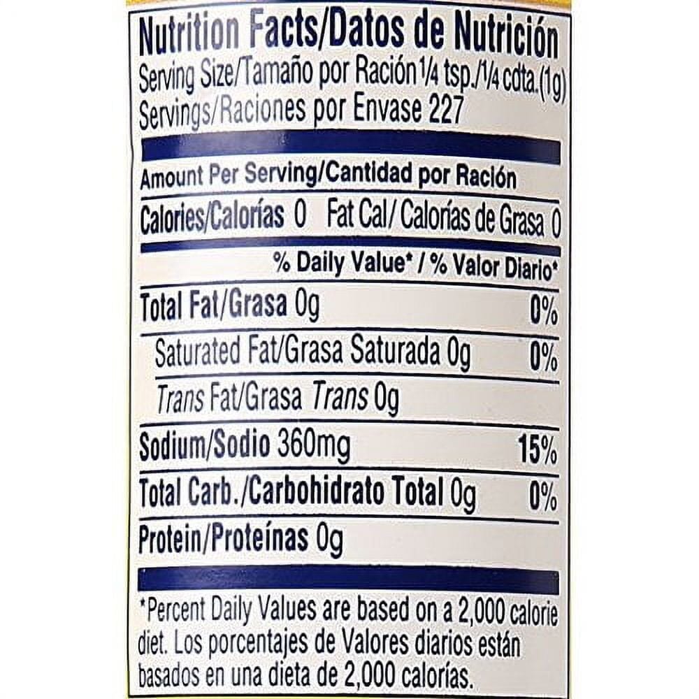 GOYA Adobo All Purpose Seasoning Without Pepper 8 oz GOYA 