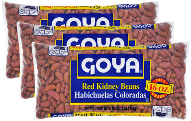 Goya Kidney Beans, Red, 1 Pound Snackathon Foods 16 Ounce (Pack of 24) 