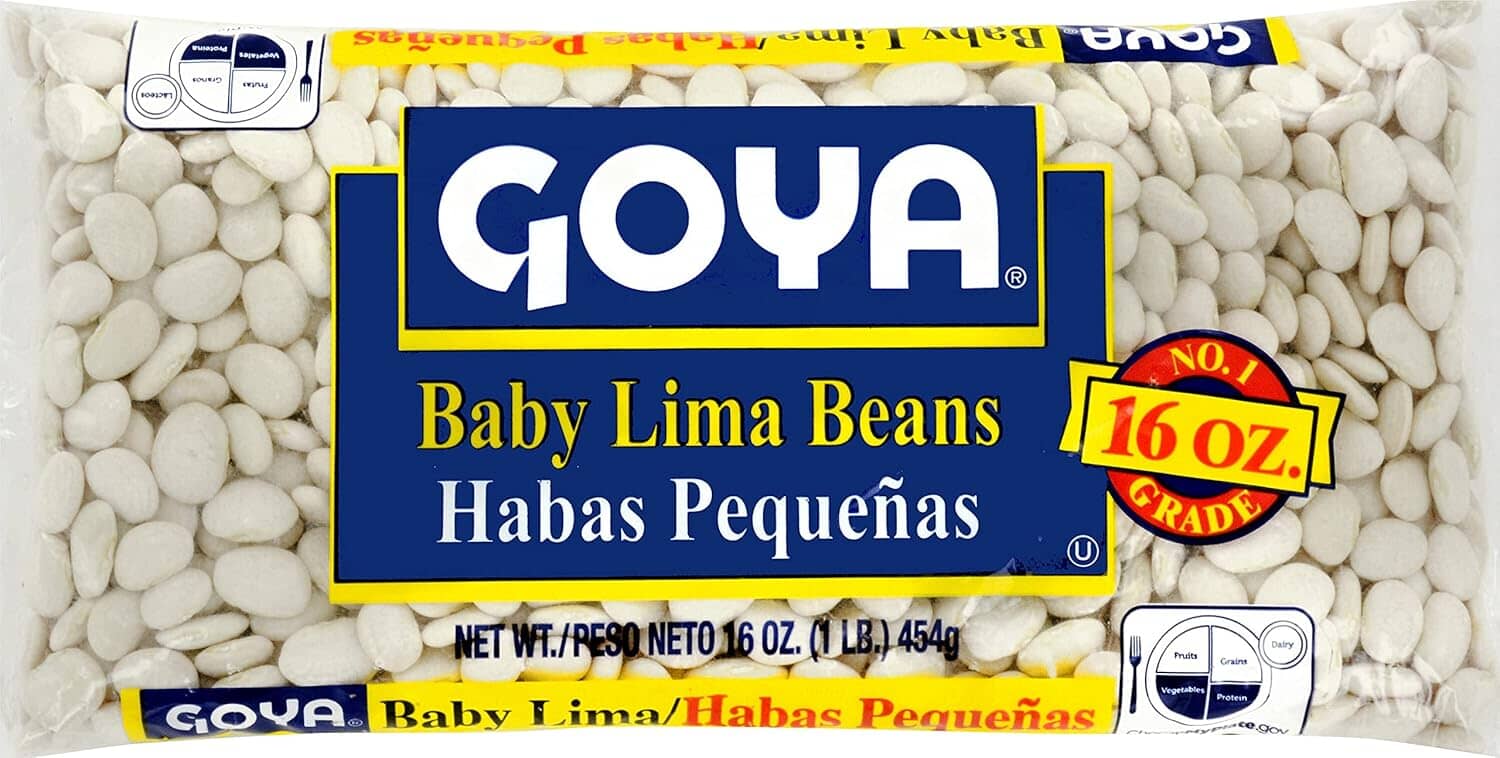Goya Large Lima Beans Dry, 16 Ounce Goya 16 Ounce 