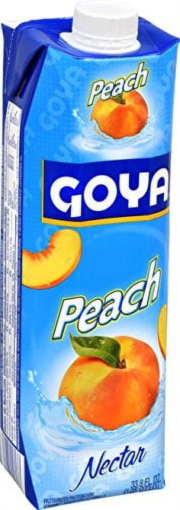 Goya Prisma Peach Nectar, 33.8 fl oz GOYA 