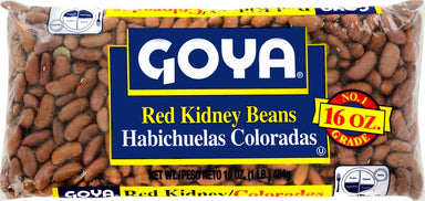 Goya Red Kidney Beans (Habichelas Coloradas) Goya Original 16 Ounce 