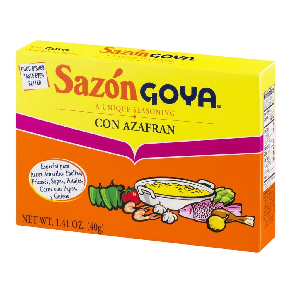GOYA Sazon Azafran Seasoning 1.41 Oz GOYA 