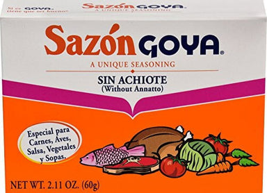 Goya Sazon without Annatto Seasoning, 2.11 oz GOYA 