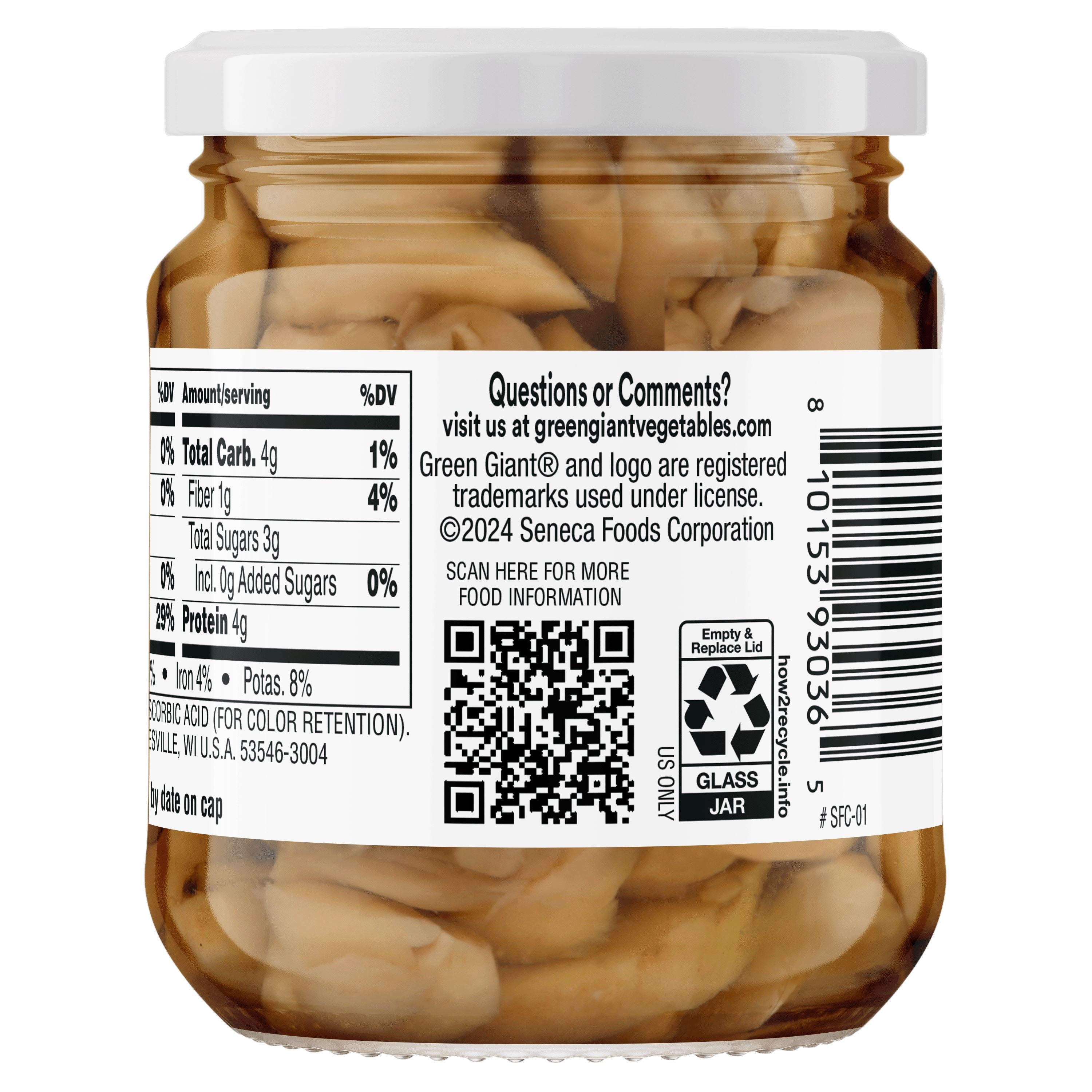 Green Giant Sliced Mushrooms 4.5 Ounce Green Giant 