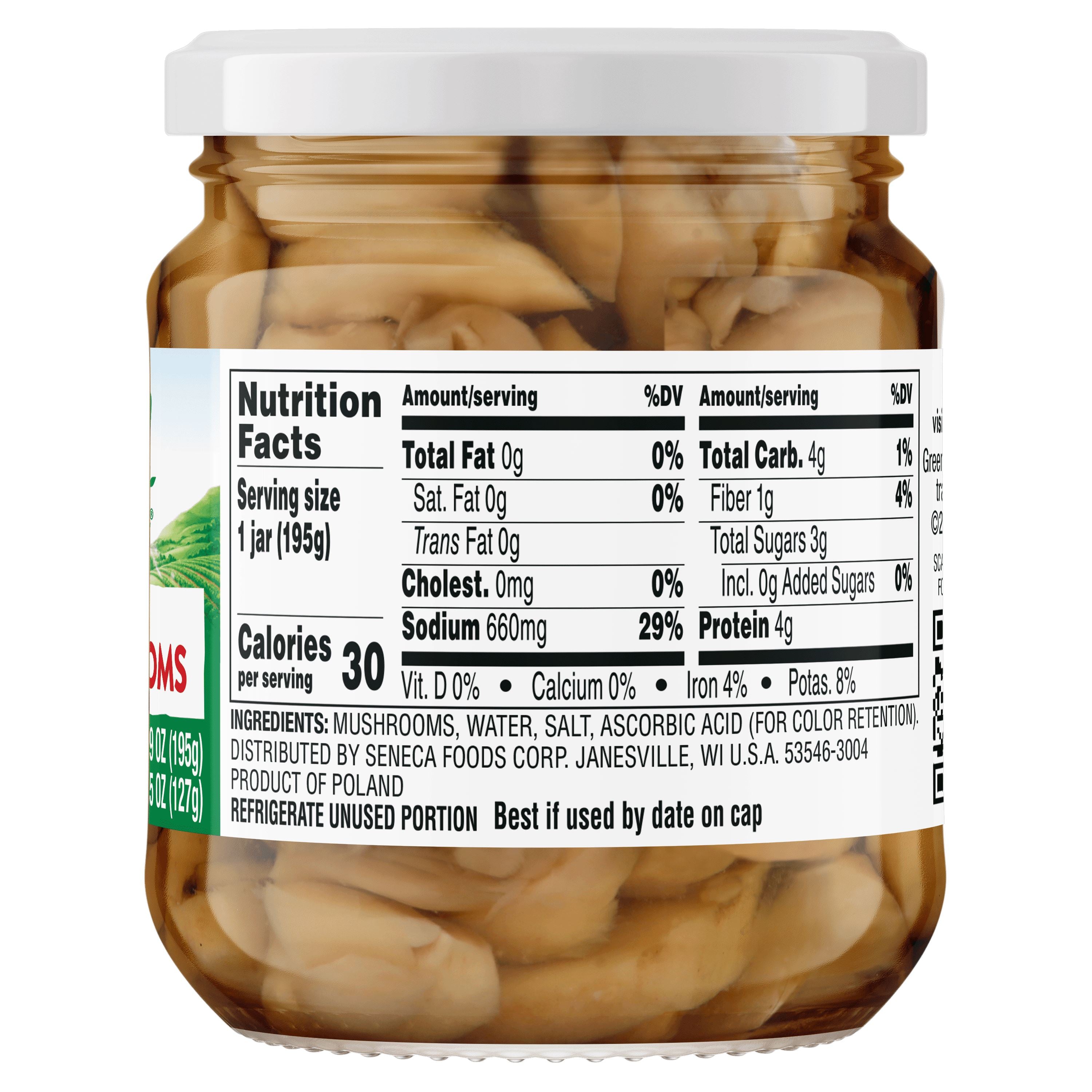 Green Giant Sliced Mushrooms 4.5 Ounce Green Giant 