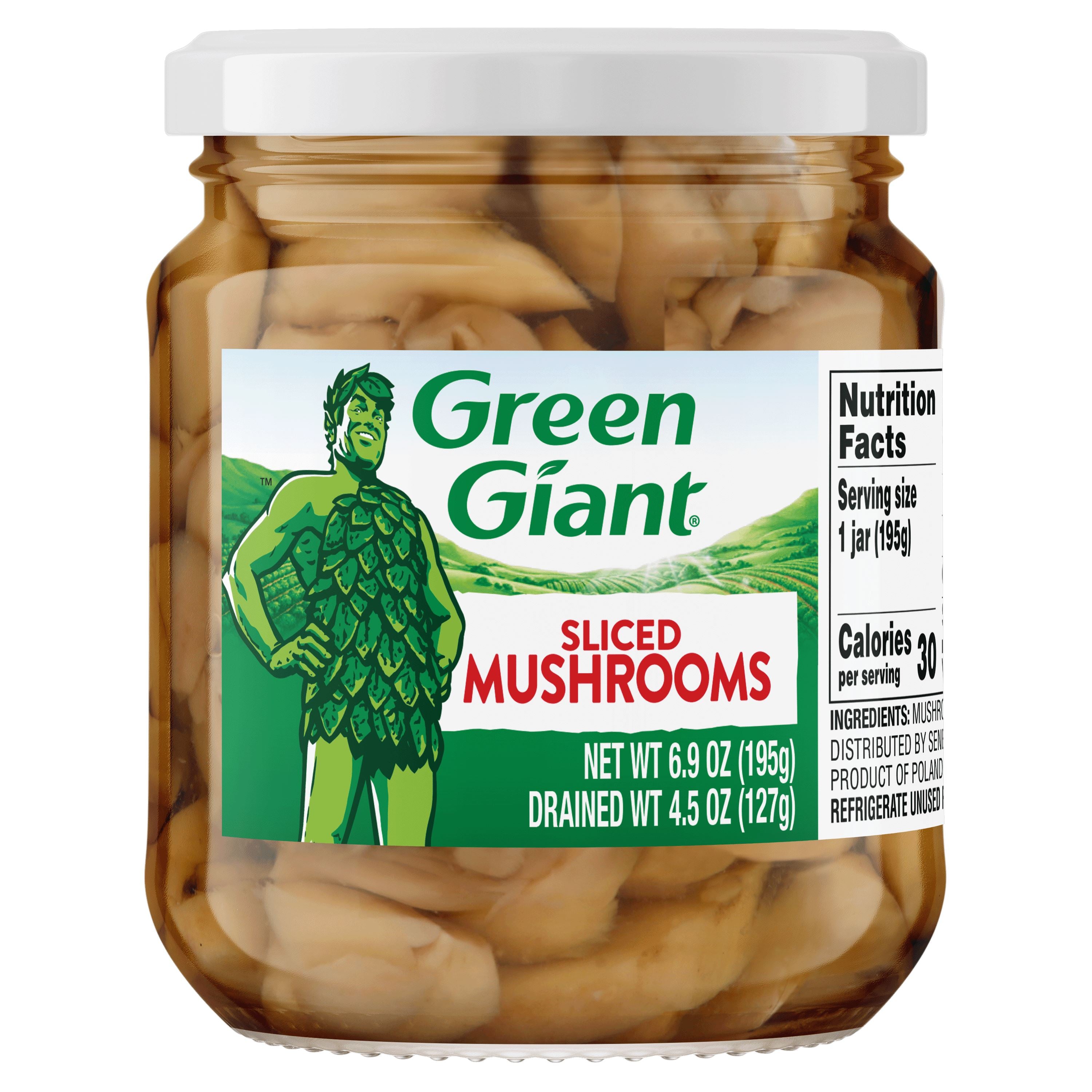 Green Giant Sliced Mushrooms 4.5 Ounce Green Giant 