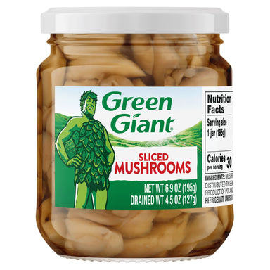 Green Giant Sliced Mushrooms 4.5 Ounce Green Giant 
