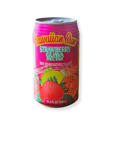 Hawaiian Sun Drink, Strawberry Guava Nectar, 11.5 Fl Oz Pack of 6 Hawaiian Sun 