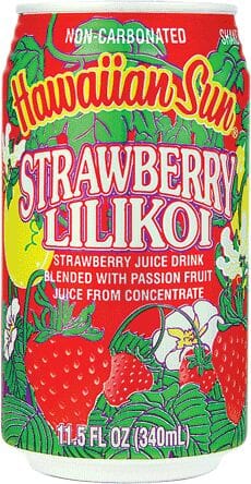 Hawaiian Sun Drink, Strawberry Lilikoi, 11.5 Fl Oz Pack of 6 Hawaiian Sun 11.5 Fluid Ounce 