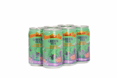 Hawaiian Sun Green Tea with Ginseng, 11.5 Fl Oz Pack of 6 Hawaiian Sun 11.5 FO-6 Count 