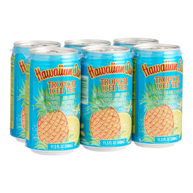 Hawaiian Sun Iced Tea, Tropical, 11.5 Fl Oz Pack of 6 Hawaiian Sun 11.5 FO-6 Count 