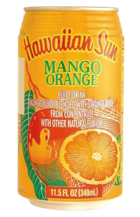 Hawaiian Sun Mango Orange Juice Drink, 11.5 Fl. Ounce Hawaiian Sun 1 Count 