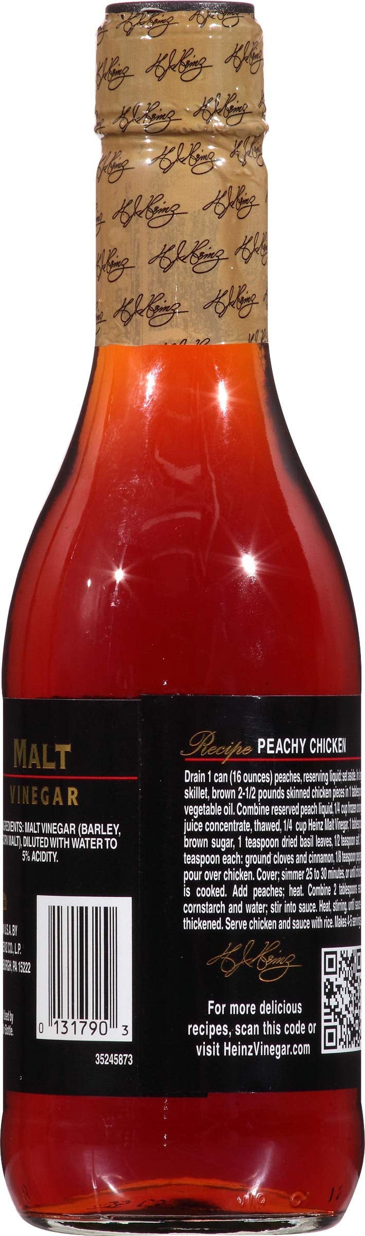 Heinz Gourmet Malt, Vinegar, 12 Fl Oz Heinz 