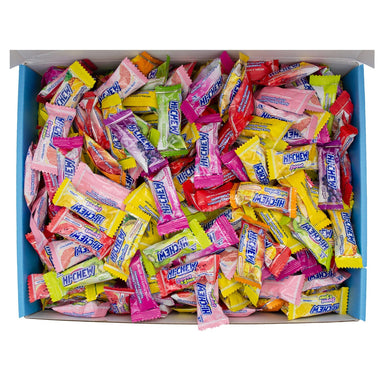 Hi Chew 12 Flavors, Bulk 330+ Pieces, 4 Pound (Strawberry, Mango, Green Apple, Grape, Pineapple, Kiwi, Dragon Fruit, Grapefruit, Lemon, Watermelon, Tropical Smoothie, and Pina Colada) Snackathon 