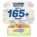Hi Chew 6 Flavors, Bulk 165+ Pieces, 2 Pound (Hi Chew Fruit Strawberry, Mango, Green Apple, Grape, Tropical Smoothie, Pina Colada) Snackathon 
