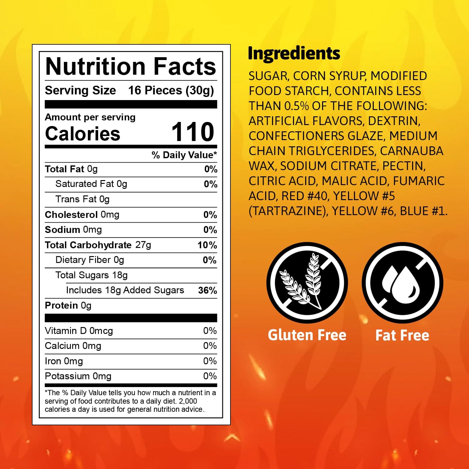 Hot Tamales Fierce Cinnamon Candy, Bold & Spicy Chewy Candy, 5 Oz HOT TAMALES 