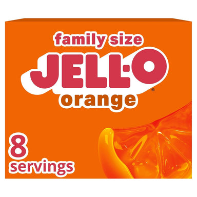 Jell-O Orange Flavor Gelatin Dessert, 6 Ounce Jell-O 