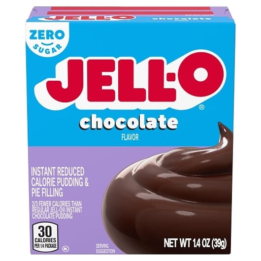 Jell-O Sugar Free Instant Pudding & Pie Filling Mixes Jell-O Chocolate 1 Ounce 