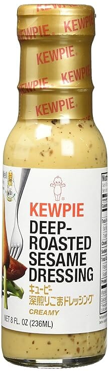 kewpie creamy deep roasted sesame dressing Deep-Roasted + Marinade free product that contains no trans Kewpie Creamy Sesame Dressing Large
