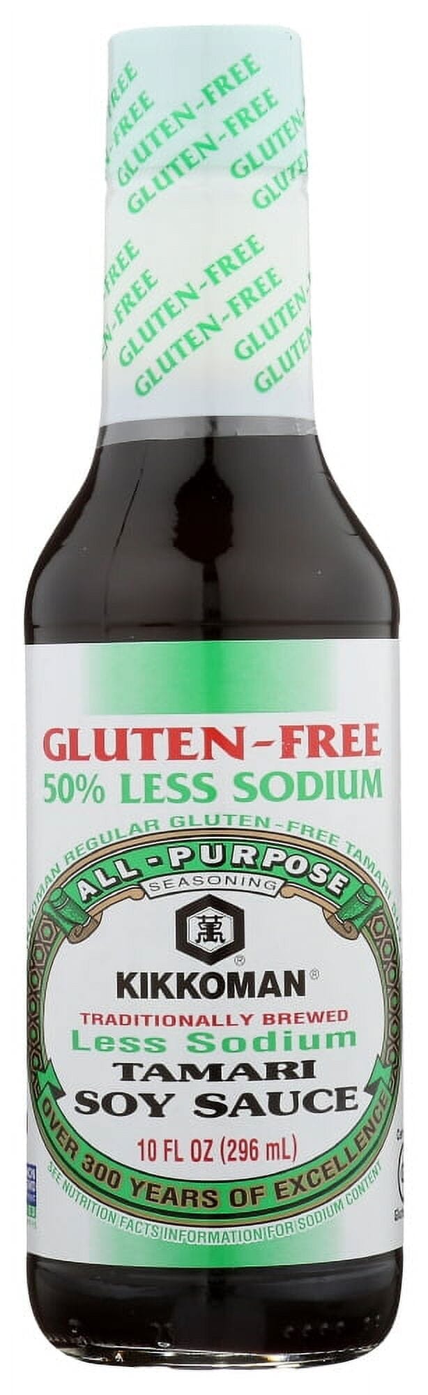 Kikkoman Tamari Less Sodium Soy Sauce , 10 Fl Oz Kikkoman 