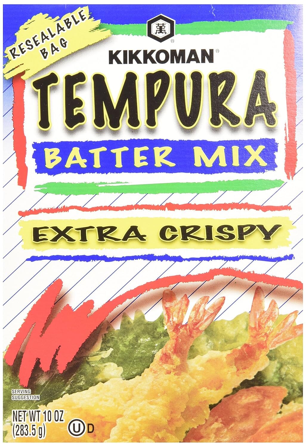 Kikkoman Tempura Batter Mix, Extra Crispy, 10 Ounce Kikkoman Original 10 Ounce 