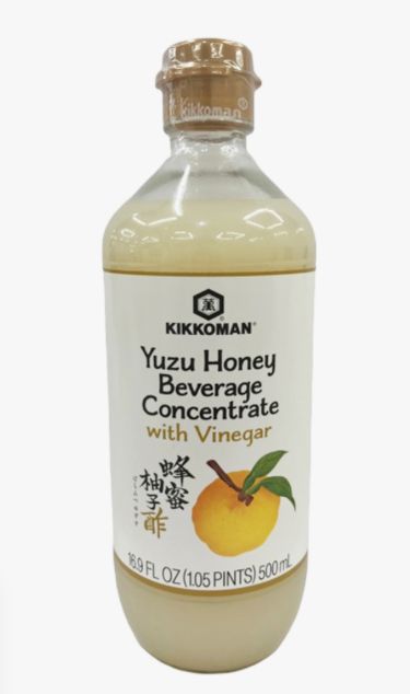 Kikkoman Yuzu Honey Beverage Concentrate With Vinegar, 16.9 oz Snackathon Foods 